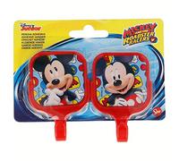 Mickey Mouse - Set 2 Grucce Adesivi Quadrati 5 x 8 cm, Colore, Stor st-15004