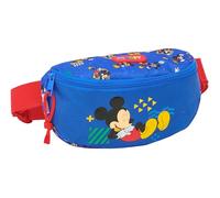 MICKEY MOUSE TODAY - Marsupio per bambini, ideale per giovani e bambini di diverse età, comodo e versatile, qualità e resistenza, 23 x 9 x 14 cm