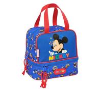 MICKEY MOUSE TODAY - Portamerienda, Portatodo, qualità e massima resistenza, porta cibo, ricreazione, spuntino e colazione, 20 x 15 x 20 cm