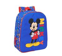 MICKEY MOUSE TODAY - Zaino per bambini, adattabile al carrello, facile da pulire, ideale per bambini di diverse età, comodo e versatile, qualità e resistenza, 26 x 11 x 34 cm
