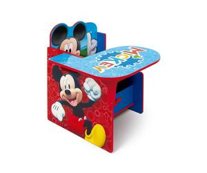Mickey Mouse topolino Banchetto scrivania con cassetto in tessuto legno Disney