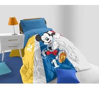 Mickey Mouse, Trapunta Singola Disney Marvel, Piumone Invernale 170x260, In Microfibra