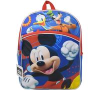 Mickey Mouse Unisex Kid's Classic Everyday Use Backpack, Multicolor, Medium Medi