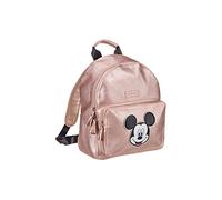 Mickey Mouse Zaino Backpack per ragazze e donne, per bambini e adulti, Oro rosa