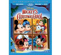 Mickey's Christmas Carol (30th Anniversary Special Edition) [Blu-ray] Manette sans Fil pour PS4, Joystick Contrôleur Gamepad pour PS4/Slim/Pro Console avec Double Vibration Moteur, Pavé Tactile Prise Audio, Six-Axis Sensor-Noir oystick Contrôleur Gamepad pour PS4/Slim/Pro Console avec Double Vibration Moteur