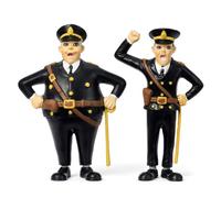 Micki Bambola Constable Kling And Constable Klang Figures
