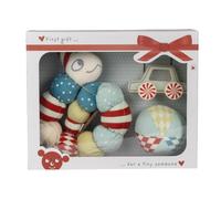 Micki Set regalo Twinkle, giocattolo per bambini, Twinklebug, auto in legno | Montessori - Set di giocattoli sensoriali per il primo compleanno, per bambini da 0 a 10 mesi, idea regalo per bambini e