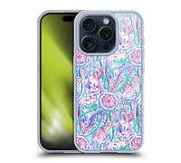 MICKLYN LE FEUVRE FLOREALE CUSTODIA COVER MORBIDA IN GEL PER APPLE iPHONE PHONES