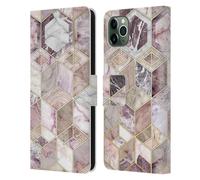 MICKLYN LE FEUVRE PATTERN MARMO CUSTODIA COVER A PORTAFOGLIO PER APPLE iPHONE