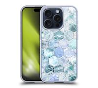 MICKLYN LE FEUVRE PATTERN MARMO CUSTODIA COVER MORBIDA IN GEL PER APPLE iPHONE