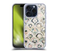 MICKLYN LE FEUVRE PATTERN MARMO CUSTODIA COVER MORBIDA IN GEL PER APPLE iPHONE