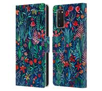 MICKLYN LE FEUVRE WATERCOLOUR GARDEN CUSTODIA COVER A PORTAFOGLIO PER SAMSUNG 1