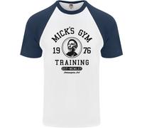 Micks Gym Training Boxing Boxer Box Uomo S/S Baseball T-Shirt