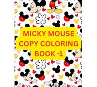 Micky Mouse Copy Coloring Book -1
