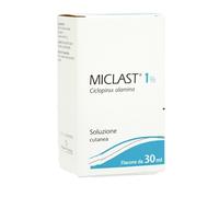 Miclast soluzione cutanea 1% - trattamento micosi unghie e della pelle, 30 ml