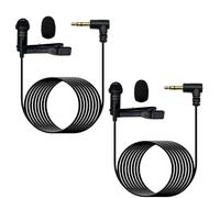 MICMXMO Lavalier Lapel Microfono per DJI Mic 2, compatibile con Rode Wireless GO II 2 Pro,Condensatore Omnidirezionale TRS da 3,5 mm Mic di Lapel per Youtube Live Stream Interviews Vlogs (2)