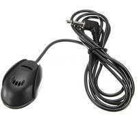 MICMXMO Microfono stereo per auto per microfono vivavoce Bluetooth compatibile con Kenwood Alpine JVC Connettore 3,5 mm, Plug and Play, con cavo da 3 m