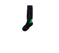 MICO CALZA SCI BAMBINO CA02900 (M (30 32), NERO/VERDE)