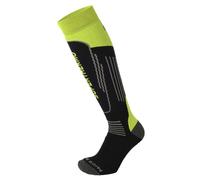 Mico Calza Sci Superthermo Nero Giallo Fluo Junior 02698 160