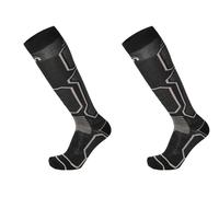 MICO CALZA SCI UNISEX INVERNO CA00249 170 MEDIUM WEIGHT WARM CONTROL NERO GRIGI