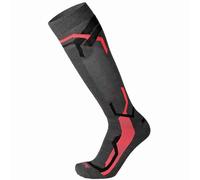MICO Calza Ski Medium Weight Warm Control, Calze Unisex Adulti, CA 00232 (IT, Numero, 38, 40, Regular, Regular, Grigio/Pop Star)