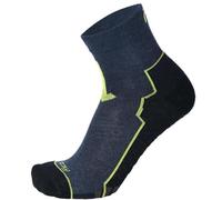 MICO Calza Unisex Active Travel Media Medium Weight Odor Zero X-Static, Linea Buon Camino, 100% Made in Italy (IT, Numero, 44, 46, Regular, Regular, Blu)