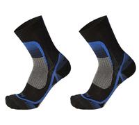 MICO CALZE TREKKING CA03056 461 TREK MEDIUM WEIGHT EXTRA DRY NERO/AZZURRO