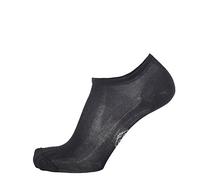 MICO - Calzetto Corto fantasmino con Fibre Argento X Static - Nero-S