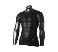 Mico Extra Dry Skintech Maglia Maniche Corte a Rete Girocollo Unisex, Nero