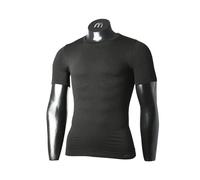 Mico Extra Dry Skintech Seamless Maglia Intimo Girocollo Maniche Corte Uomo, Ner