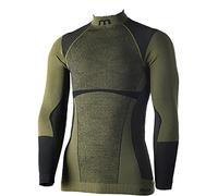 MICO Intimo Tecnico Lupetto Manica Lunga Man - Warm Control SKINTECH - in 01851 (XL/XXL, Forest Green)