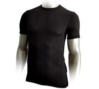 MICO Maglia Girocollo Manica Corta Man - Extra Dry in 03617 (L, Nero)
