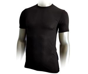 MICO Maglia Girocollo Manica Corta Man - Extra Dry in 03617 (L, Nero)