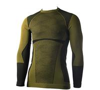 MICO Maglia Girocollo Manica Lunga Man - Warm Control SKINTECH - in 01850 (1, Forest Green)