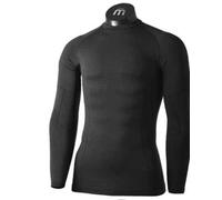 Mico Maglia Seamless Fibra Argento Odor Zero Nera Uomo 01450 007