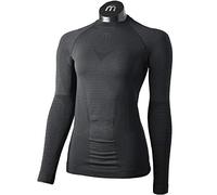 MICO Maglia/WARMCONTROL/Manica Lunga Donna in 01855 (Nero, I)
