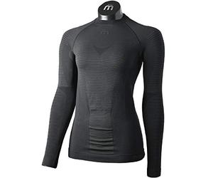 MICO Maglia/WARMCONTROL/Manica Lunga Donna in 01855 (Nero, I)