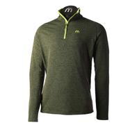 Mico Pile Stretch 1/2 Zip Nido D Ape Interno Verde Militare Mel Uomo 00980 511