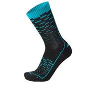 Mico Run Extra Dry Calza Media Nero Turchese 01255 595