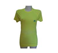 Mico Sport Maglia girocollo MC, Skintech, Donna 010 (Giallo)