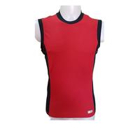 Mico Sport Maglia Smanicata Bamboo, Uomo - Art. IN3292-003 (Rosso)