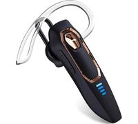 Micool Auricolare Singolo Bluetooth V5.4, voce HD cancellazione del rumore, Auricolari Bluetooth mono conversazione di 36 ore, funzione muta, Cuffie wireless Bluetooth vivavoce per telefono cellulare