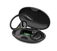 Micool Auricolari aperti con traduzione AI, oltre 150 lingue di interpretazione in tempo reale, batteria 20H, controllo touch per viaggi/affari, cuffie Bluetooth 5.3 con cancellazione del rumore con