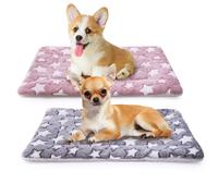MICOOYO 2 materassi per cani e gatti in pile lavabile per cani di piccola taglia