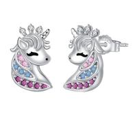 Micory Orecchini Anallergici Donna Argento 925 Orecchini Animali Serie - Gioiello Elegante Regalo Perfetto per Doni Speciali