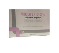 Micotef Soluzione Vaginale 0.2% Miconazolo 5 Flaconi 150 ml
