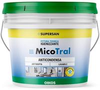 MICOTRAL PITTURA TERMICA ANTICONDENSA TERMOISOLANTE ANTIMUFFA OIKOS PER INTERNI