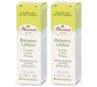 Micovit Balsamo Labbra 10 Ml 2x10 ml Protezione per le labbra