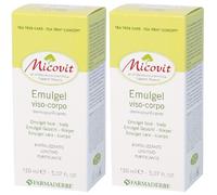 Micovit Emulgel Viso E Corpo 150 Ml 2x150 ml Emulsione