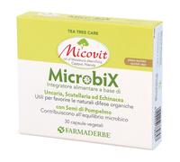 FARMADERBE Micovit Microbix 30 capsule - Integratore per il sistema immunitario